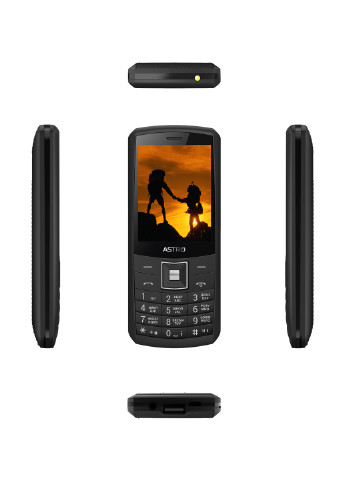 Мобильный телефон A184 Black Astro astro a184 black (131851166)