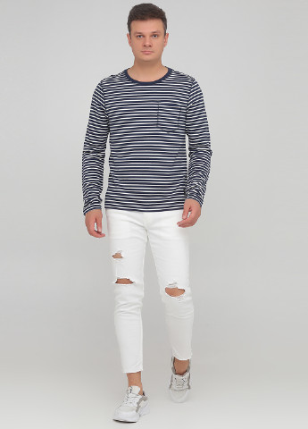 Белые демисезонные укороченные, скинни джинсы JACK&JONES