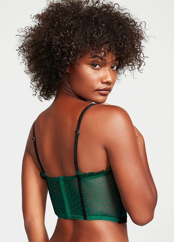 Зелений демісезонний комплект (корсет, трусики) Victoria's Secret