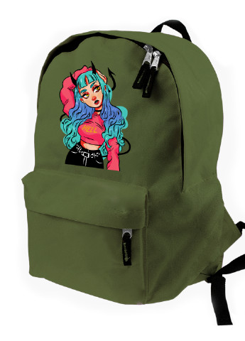 Детский рюкзак Дівчина демон (Cute Girl Illustration Art) (9263-2838) MobiPrint (229078026)