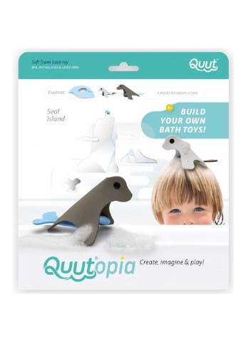 Іграшка для ванної 3D Тюлені (171089) Quut (254068725)