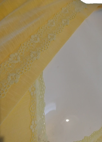 Комплект ночная рубашка c халатом желтая M JULIA (256519590)