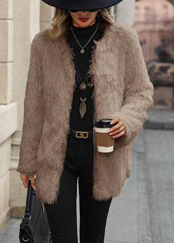 Полушубок SHEIN (341286138)