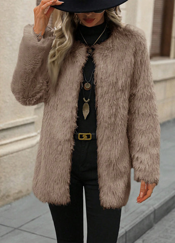 Полушубок SHEIN (341286138)