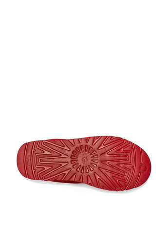 Красные осенние ботинки дезерты UGG