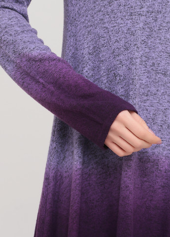 Фиолетовое кэжуал платье клеш Francesca's градиентное ("омбре")