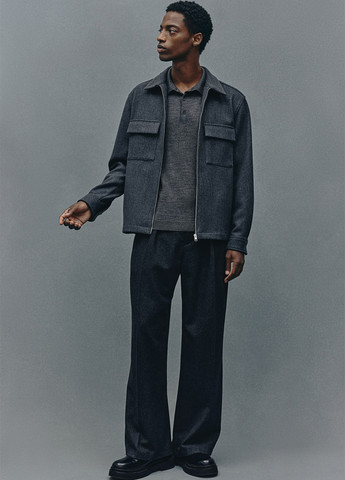 Темно-сірий демісезонний светр H&M