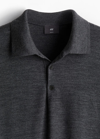 Темно-сірий демісезонний светр H&M