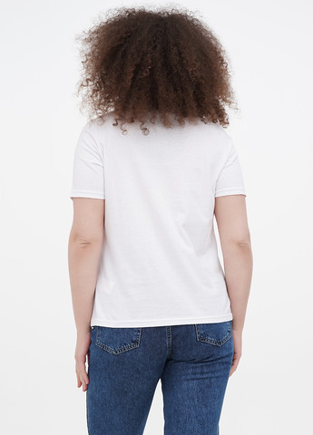 Белая летняя футболка Minus