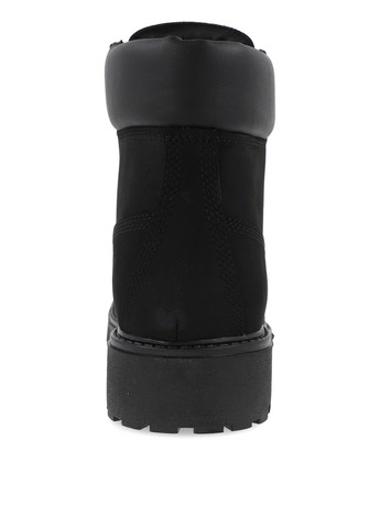 Черные осенние ботинки тимберленды Lumberjack