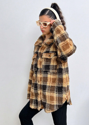 Куртка-рубашка SHEIN (342411848)