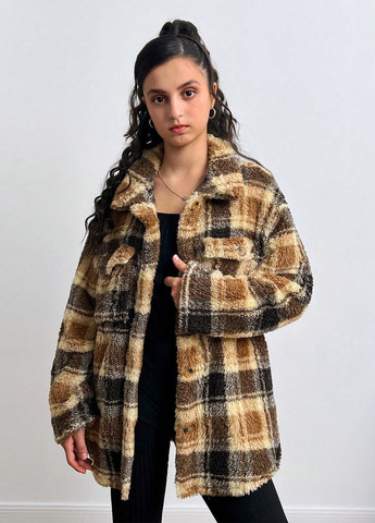 Куртка-рубашка SHEIN (342411848)