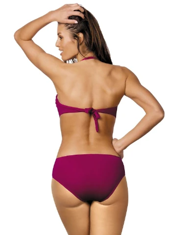 Малиновый демисезонный купальник раздельный Marko