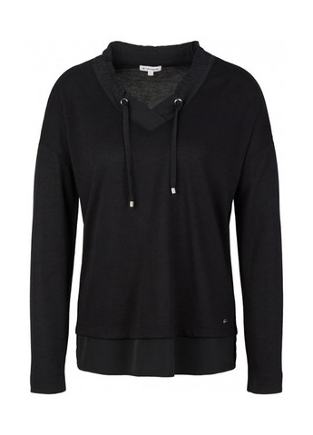 Чорний демісезонний пуловер пуловер Tom Tailor