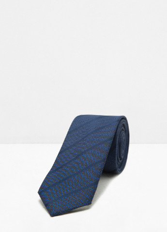 Краватка KOTON стандартний смужка синя поліестер