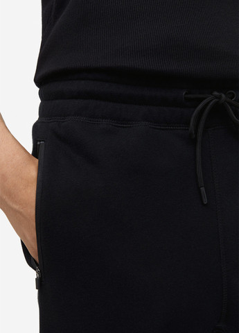 Черные спортивные, кэжуал демисезонные джоггеры брюки H&M