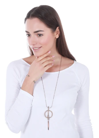 Браслет Coffee Gold Swarovski crystal Sincera (201704791)