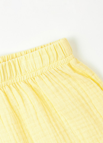 Желтый летний комплект (футболка, шорты) KRAKO