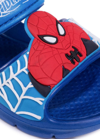 Синие кэжуал тапки для басейну spiderman ultimate Spiderman Ultimate на липучке