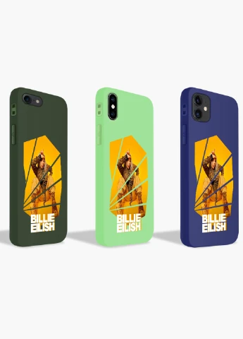 Чохол силіконовий Apple Iphone 6 Біллі Айлиш (Billie Eilish) Білий (6937-1216) MobiPrint (219348231)