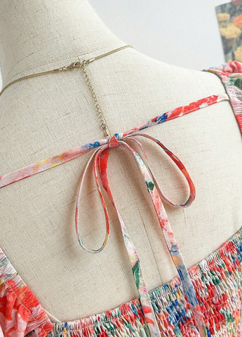 Комбинированная блуза SHEIN