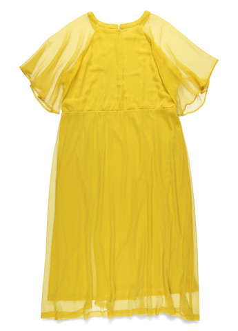 Жовтий кежуал сукня Junarose однотонна