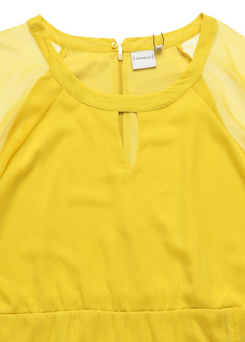 Жовтий кежуал сукня Junarose однотонна