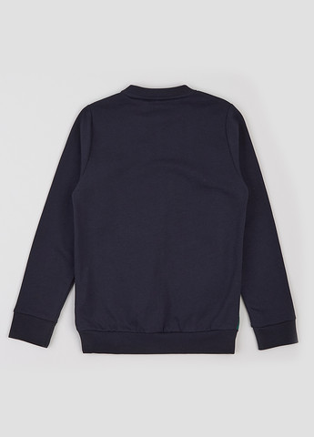 ArDoMi світшот малюнок темно-синій кежуал бавовна, двунитка з начосом