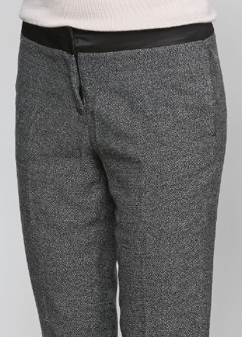 Грифельно-серые классические демисезонные зауженные брюки Tom Tailor