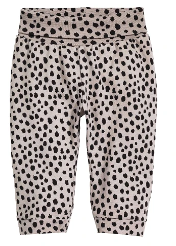 Белый демисезонный комплект (боди, брюки, шапка) H&M