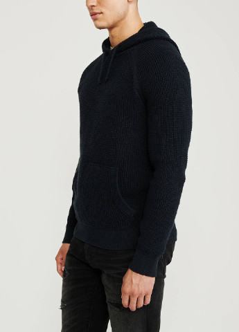 Темно-синий демисезонный свитер Abercrombie & Fitch