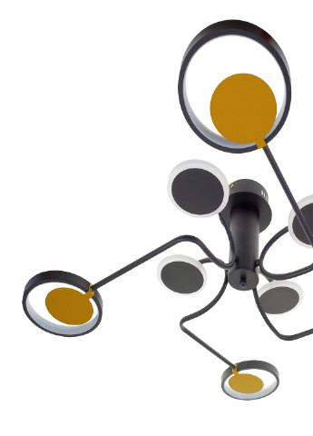 Светодиодная люстра BR-01 657C/8 LED 50W BK Brille (251891741)