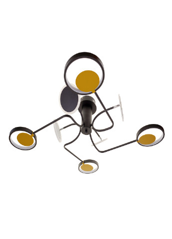 Светодиодная люстра BR-01 657C/8 LED 50W BK Brille (251891741)