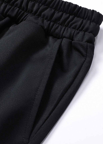 Черные спортивные демисезонные джоггеры брюки SHEIN