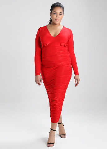 Красное кэжуал платье Missguided