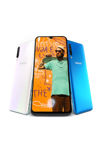 Смартфон Galaxy A50 4 / 64GB Blue (SM-A505FZBUSEK) Samsung Galaxy A50 4/64GB Blue (SM-A505FZBUSEK) синій