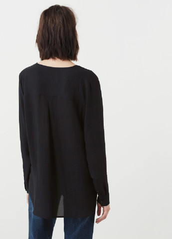 Чёрная блуза Mango