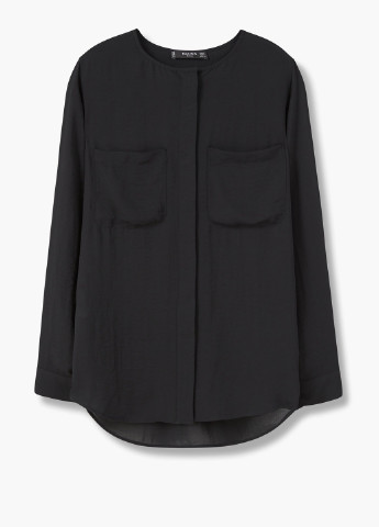 Чёрная блуза Mango