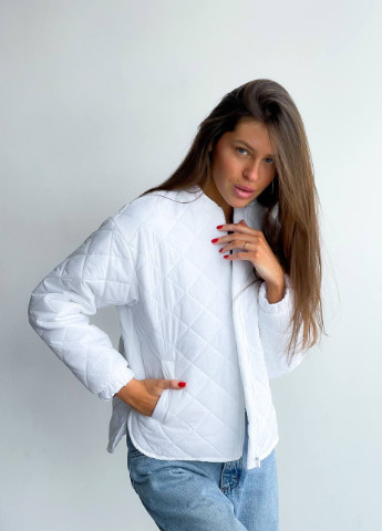 Біла демісезонна куртка Liton