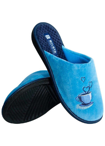Голубые тапочки Белста