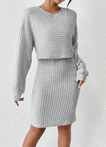 Костюм (платье, джемпер) SHEIN (301690988)