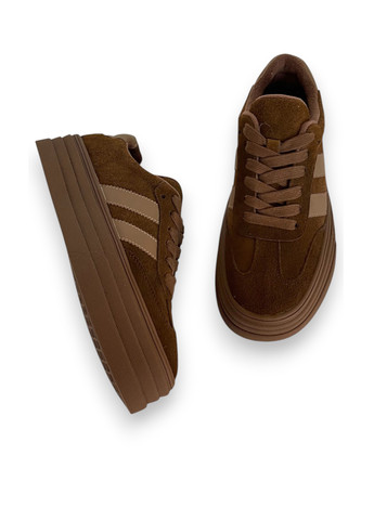 Коричневые кеды ALLSY