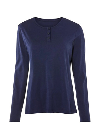 Темно-синя всесезон піжама (лонгслів, штани) лонгслів + брюки Esmara