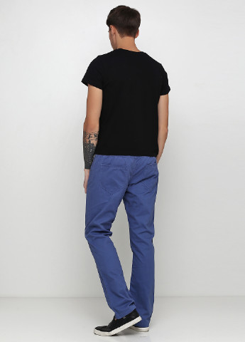 Темно-голубые демисезонные прямые джинсы Colours