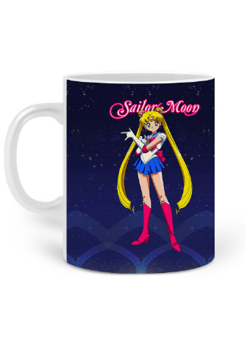 Кружка Сейлор Мун (Sailor Moon) 330 мл Чашка Керамическая (20259-2916) MobiPrint (224806219)