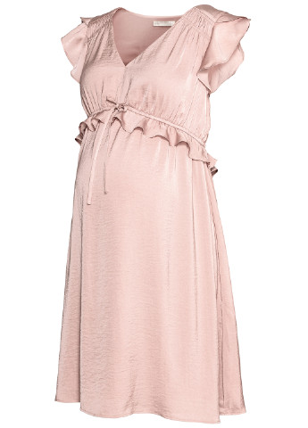 Блідо-рожева кежуал плаття для вагітних H&M