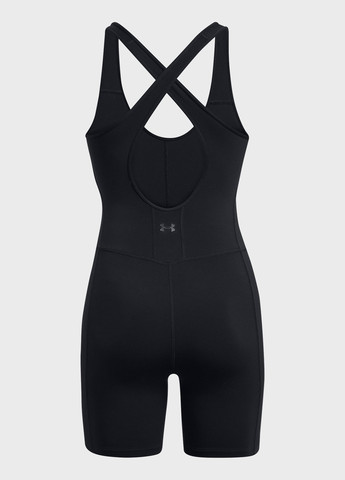 Комбінезон Under Armour комбінезон-шорти однотонний чорний спортивний поліестер