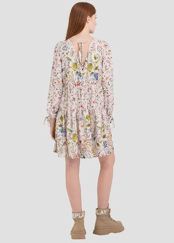 Комбінована кежуал сукня Replay з квітковим принтом