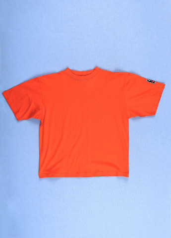 Оранжевая летняя футболка IQ Fashion