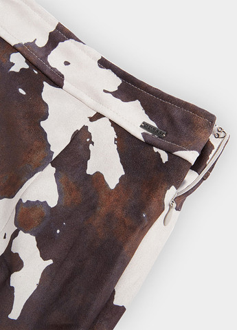 Разноцветная кэжуал с анималистичным узором юбка Guess карандаш